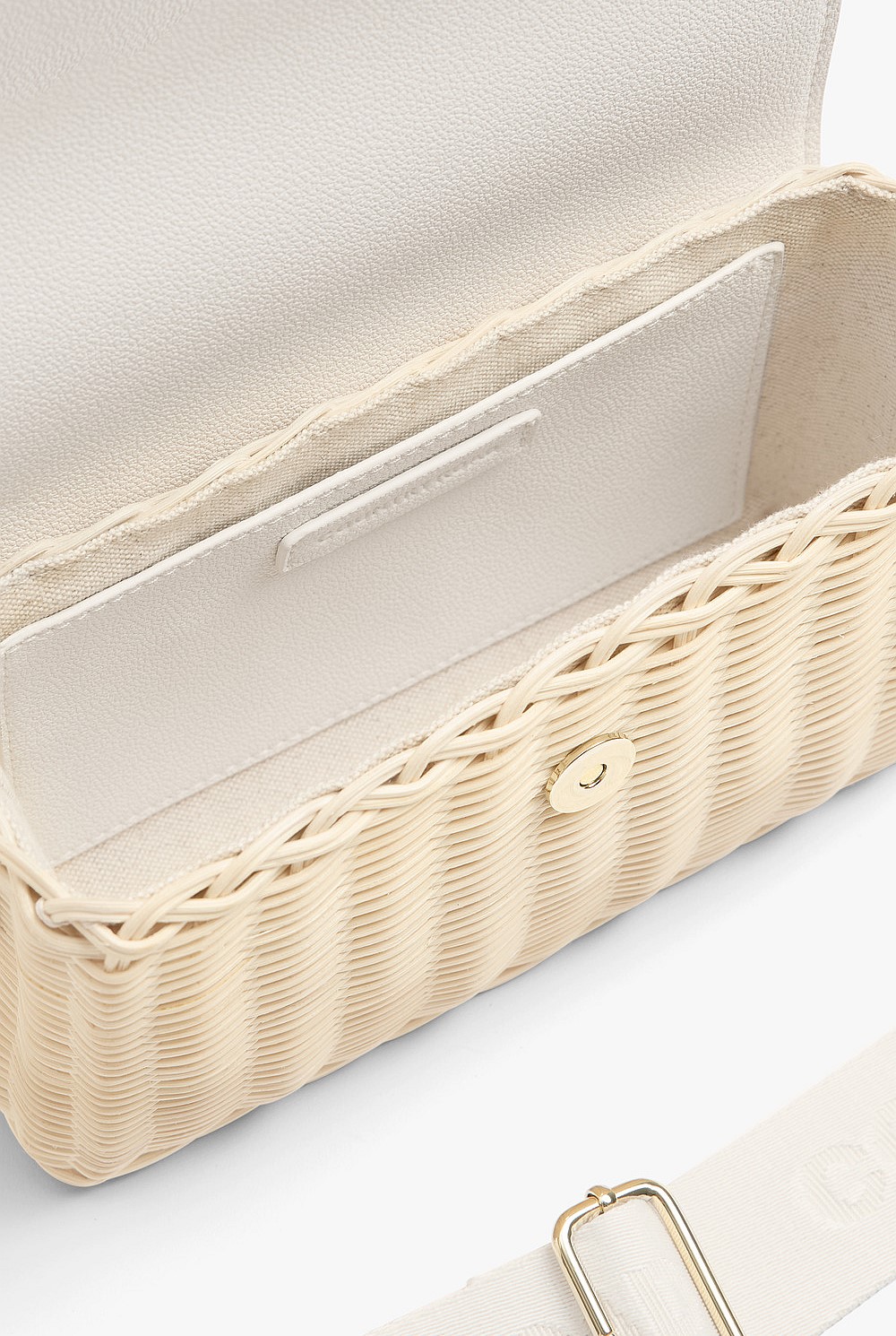 Rattan Crossbody Bag