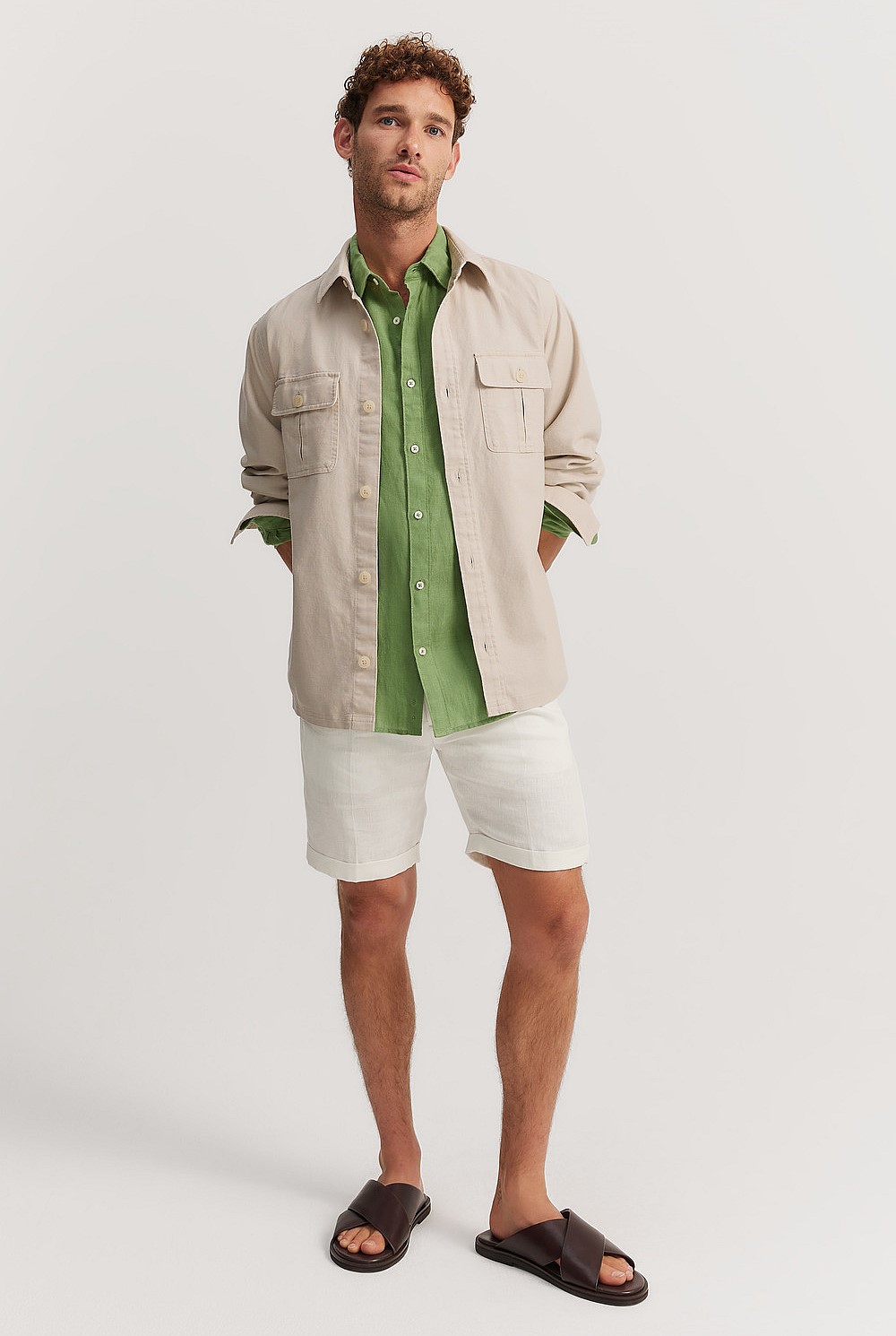 Regular Fit Organically Grown Linen Shirt