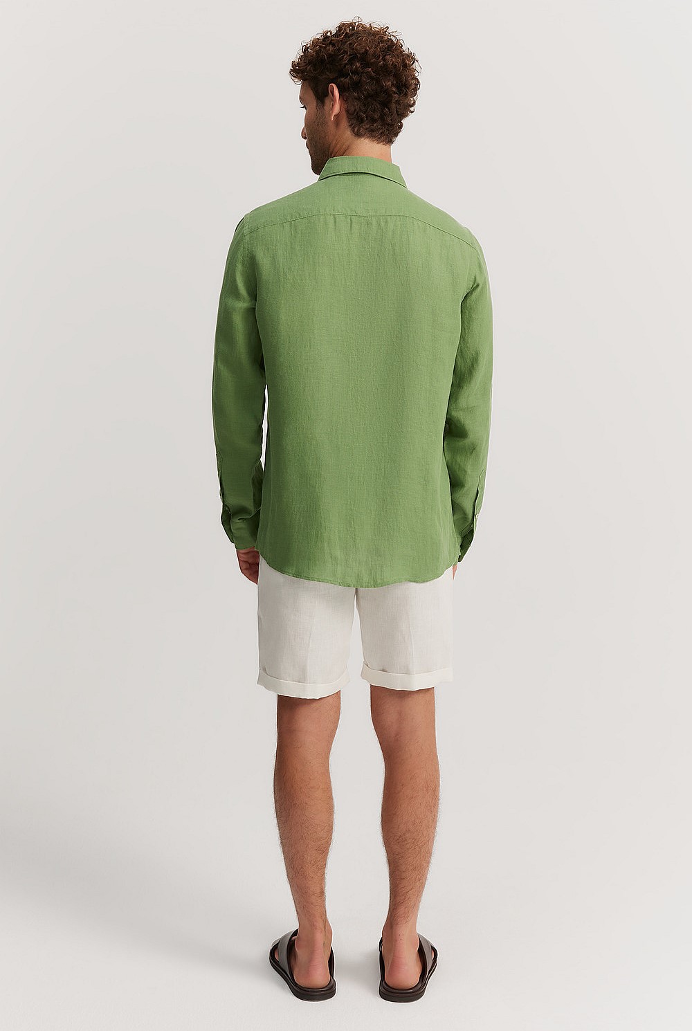 Regular Fit Organically Grown Linen Shirt