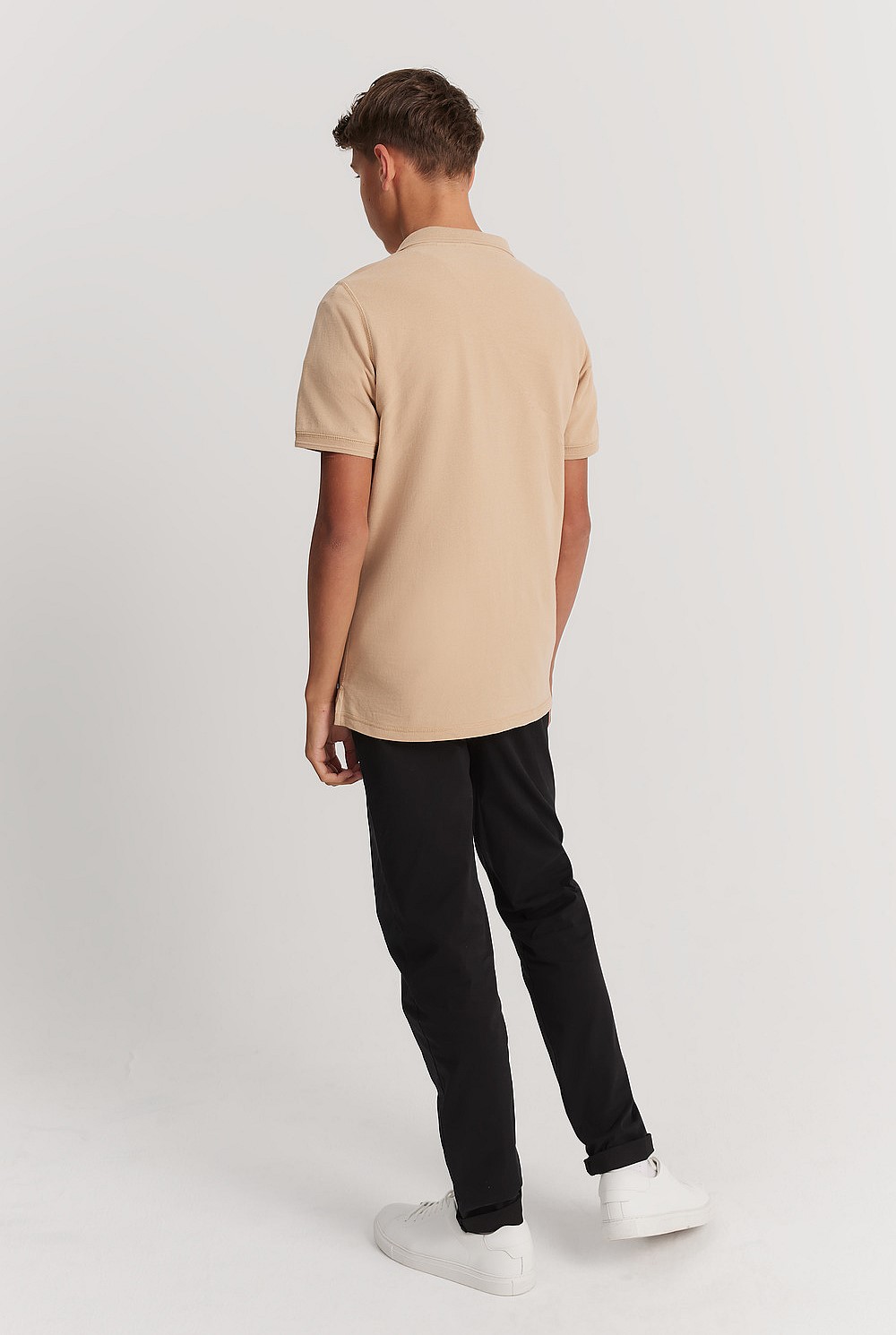 Teen Recycled Cotton Blend Polo Shirt