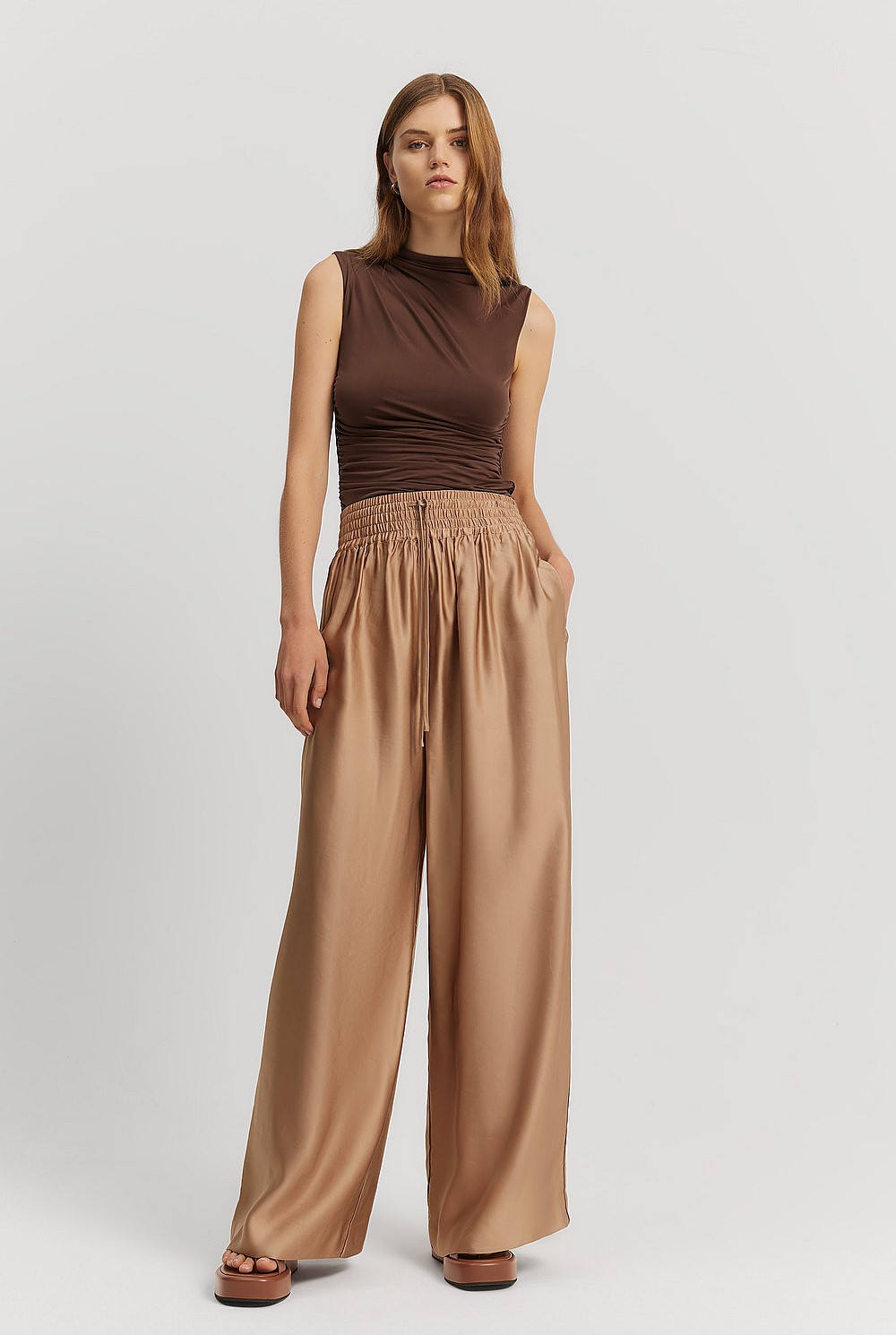 Multi-Channel Palazzo Pant