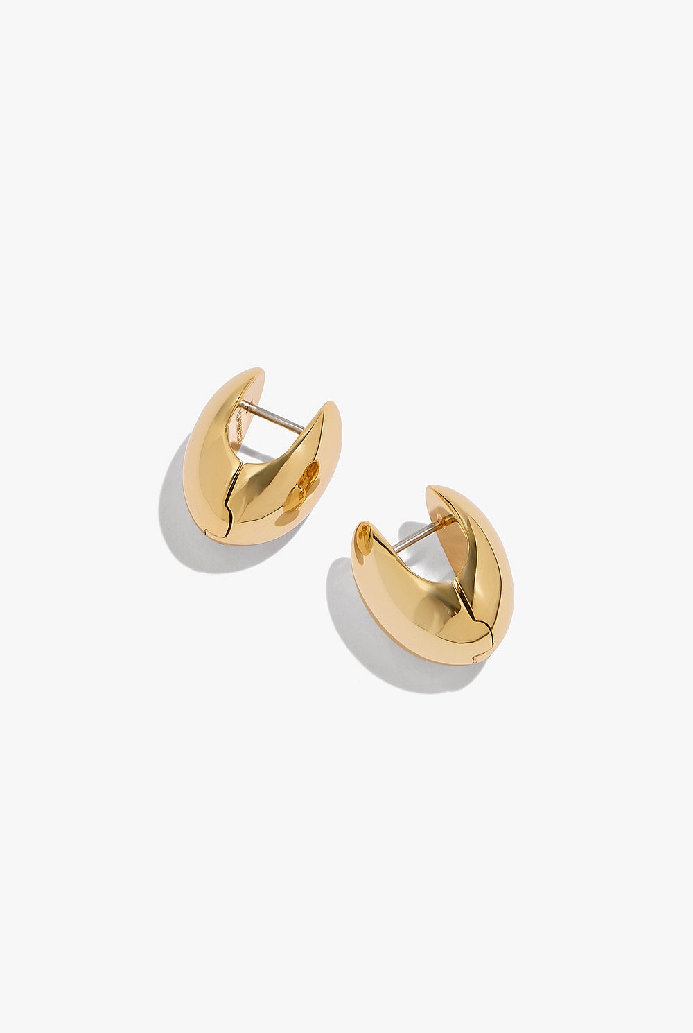 Oval Huggie Earring