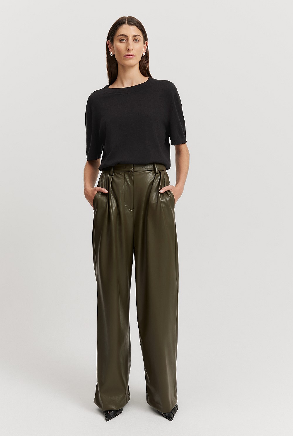Organically Grown Cotton Cashmere T-Shirt