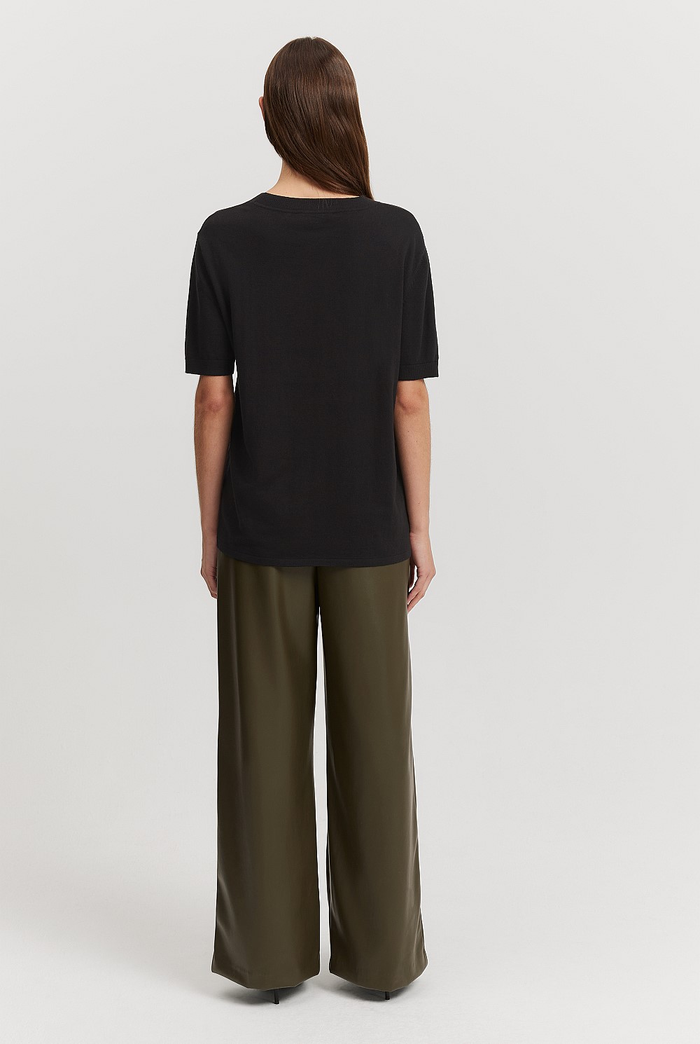Organically Grown Cotton Cashmere T-Shirt