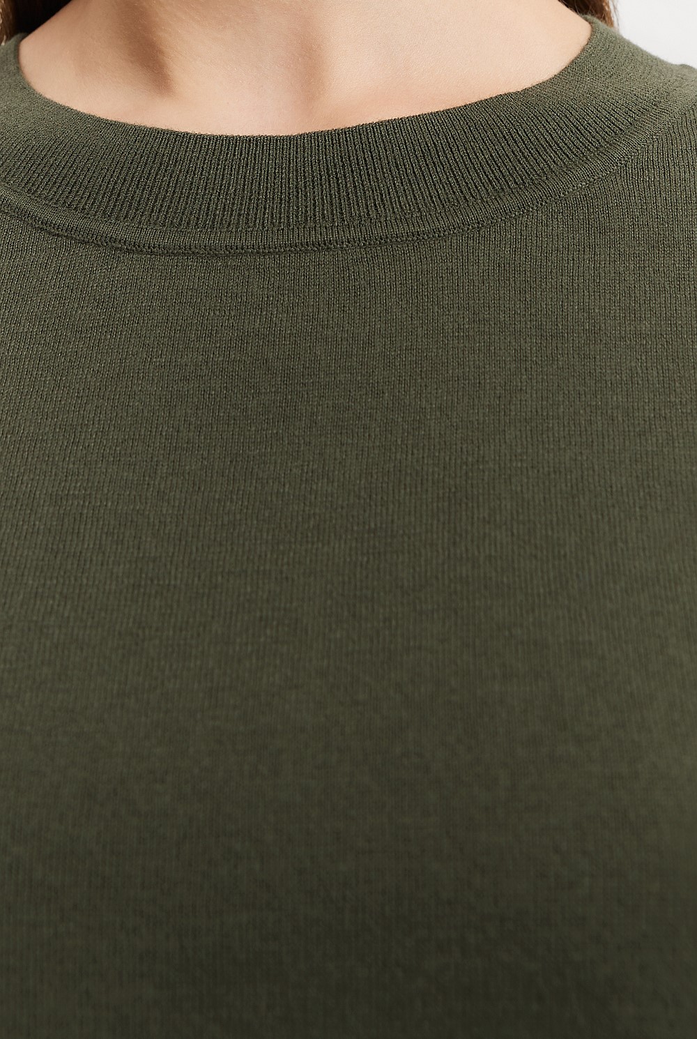 Organically Grown Cotton Cashmere T-Shirt