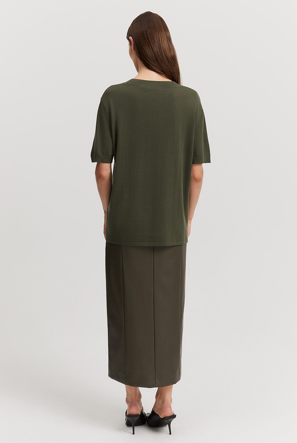 Organically Grown Cotton Cashmere T-Shirt