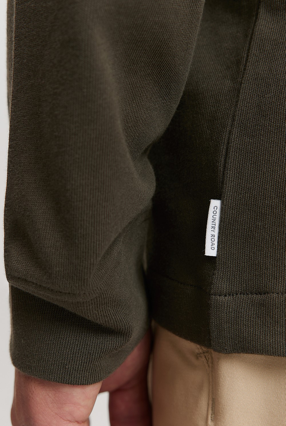 Organically Grown Cotton Crew Neck T-Shirt