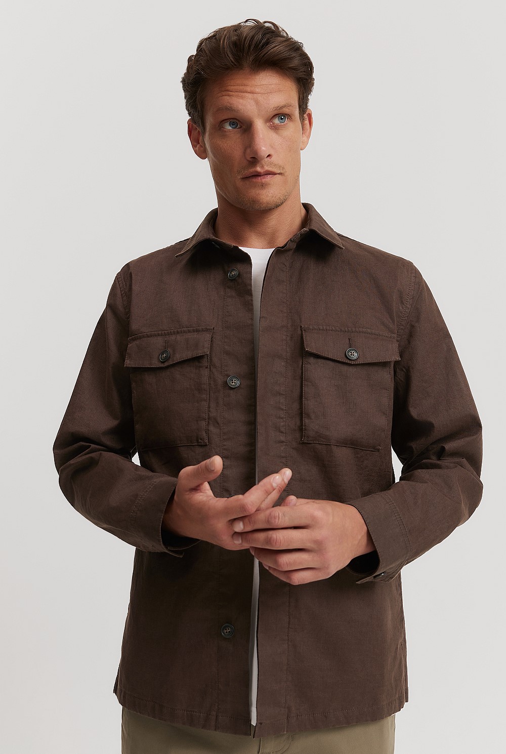 Linen Overshirt