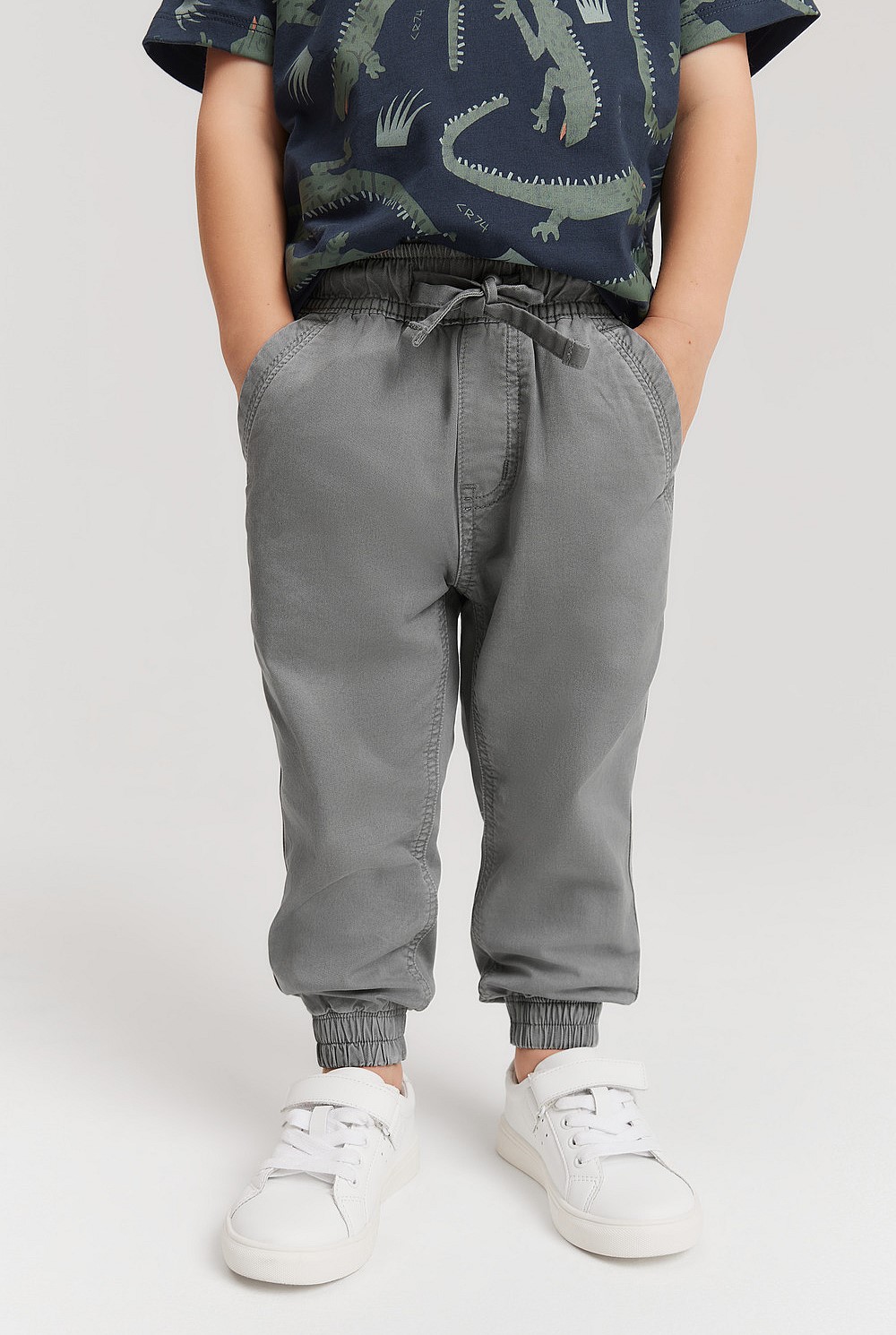 Organically Grown Cotton Garment Dyed Jogger