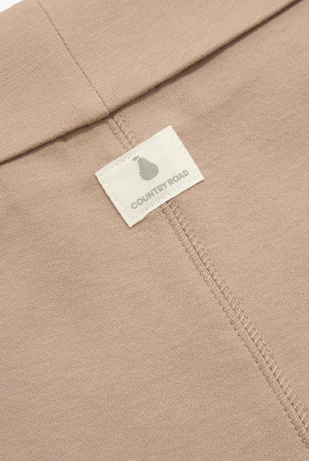 Organically Grown Cotton Fold-Over Soft Pant