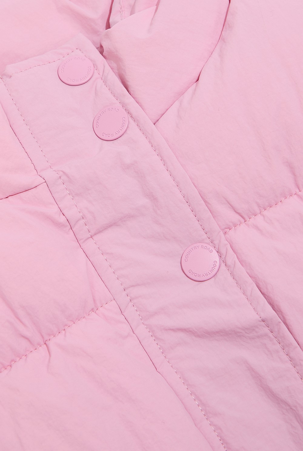 Recycled Nylon Puffer Vest Jacket