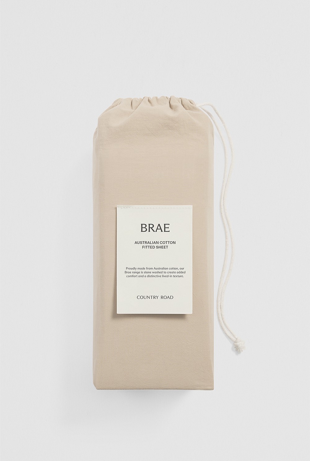 Brae Australian Cotton Queen Fitted Sheet