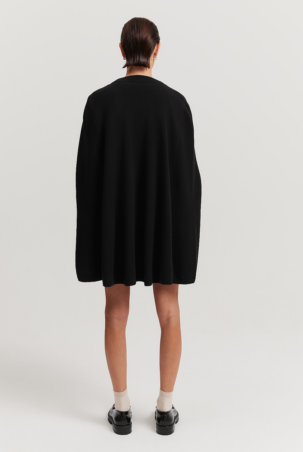 Organically Grown Cotton Blend Pocket Cape