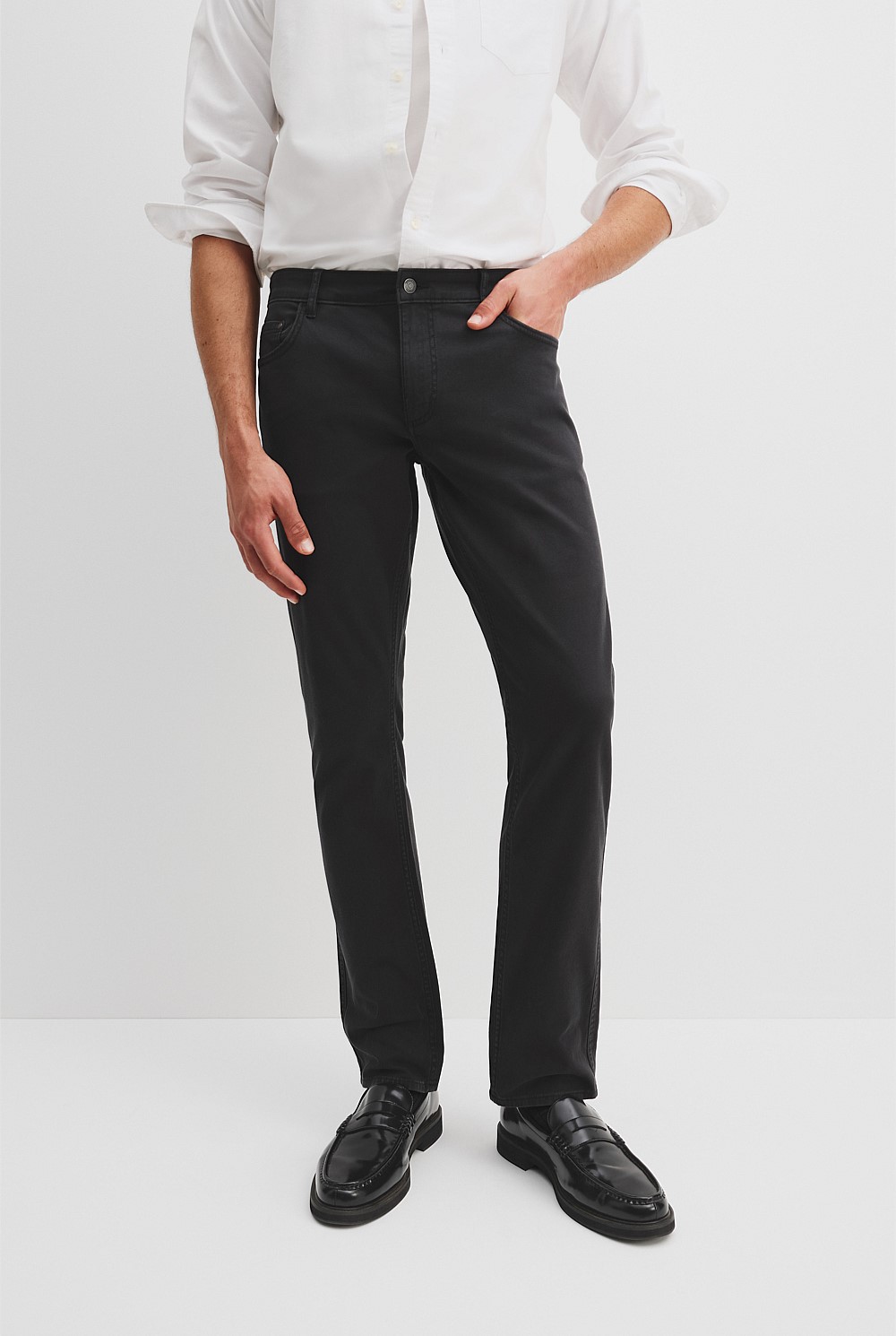 Organically Grown Cotton Garment Dyed Twill Pant