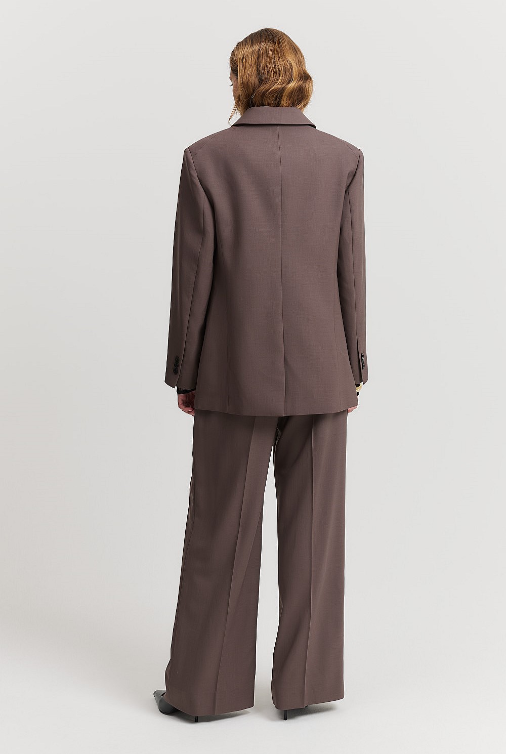 Wool Single-Breasted Blazer