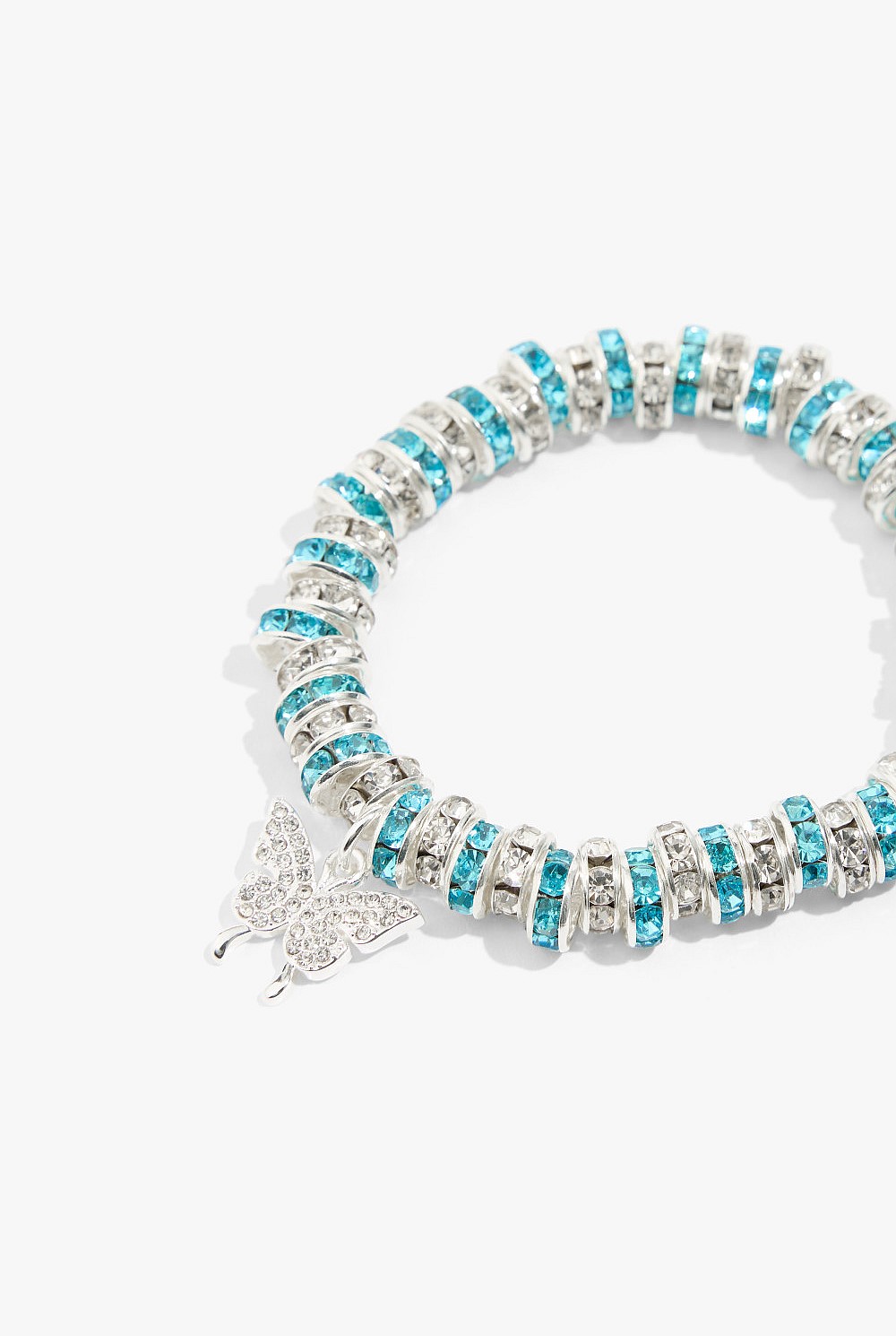 Crystal Charm Bracelet
