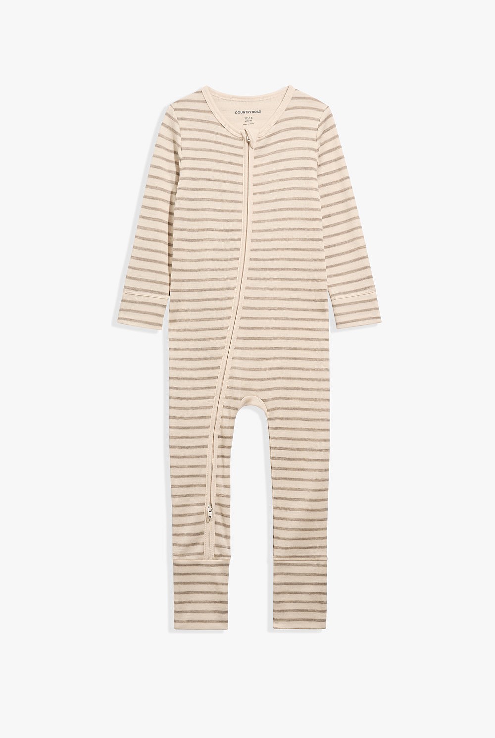 Merino Wool Stripe Jumpsuit