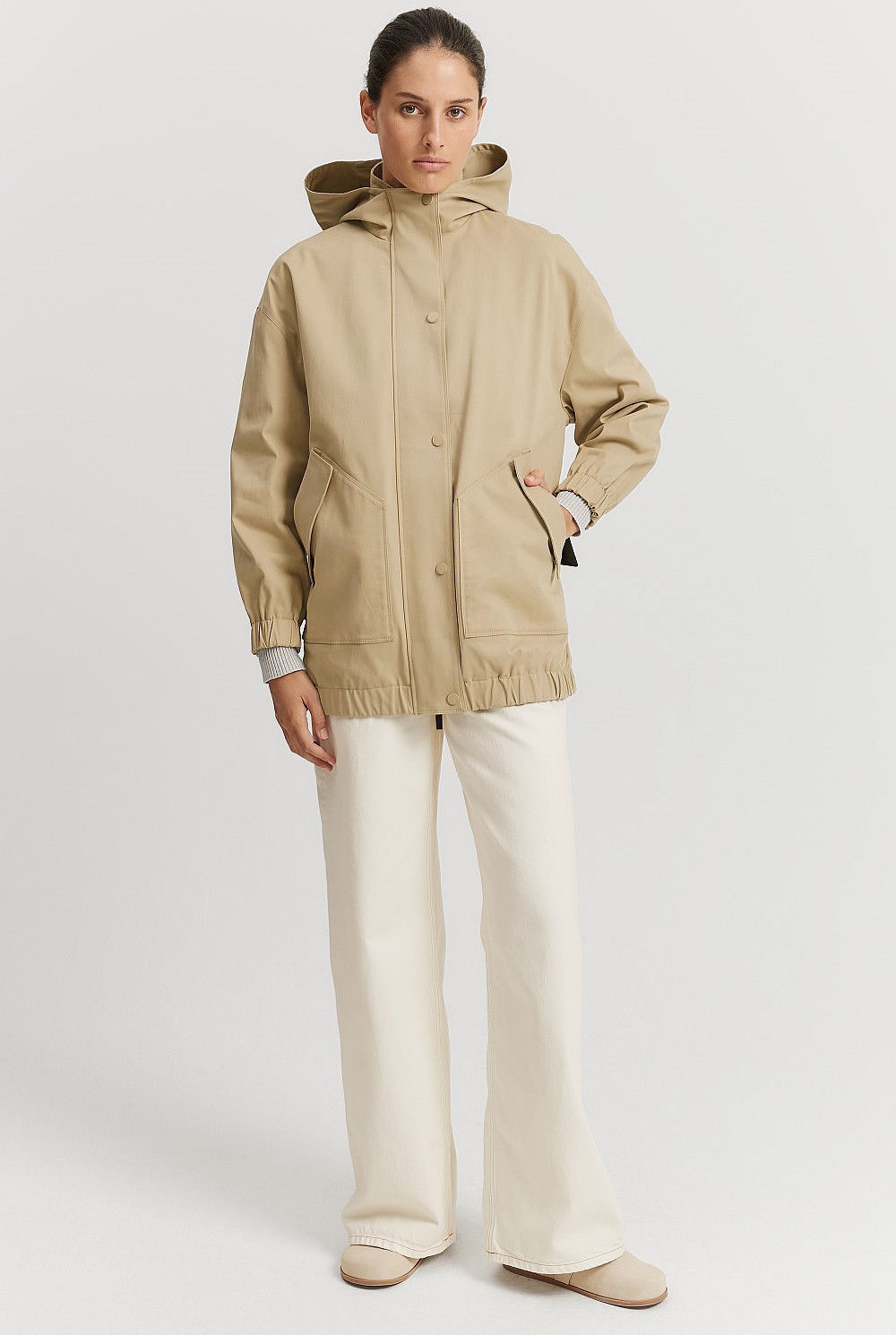 Longline Anorak