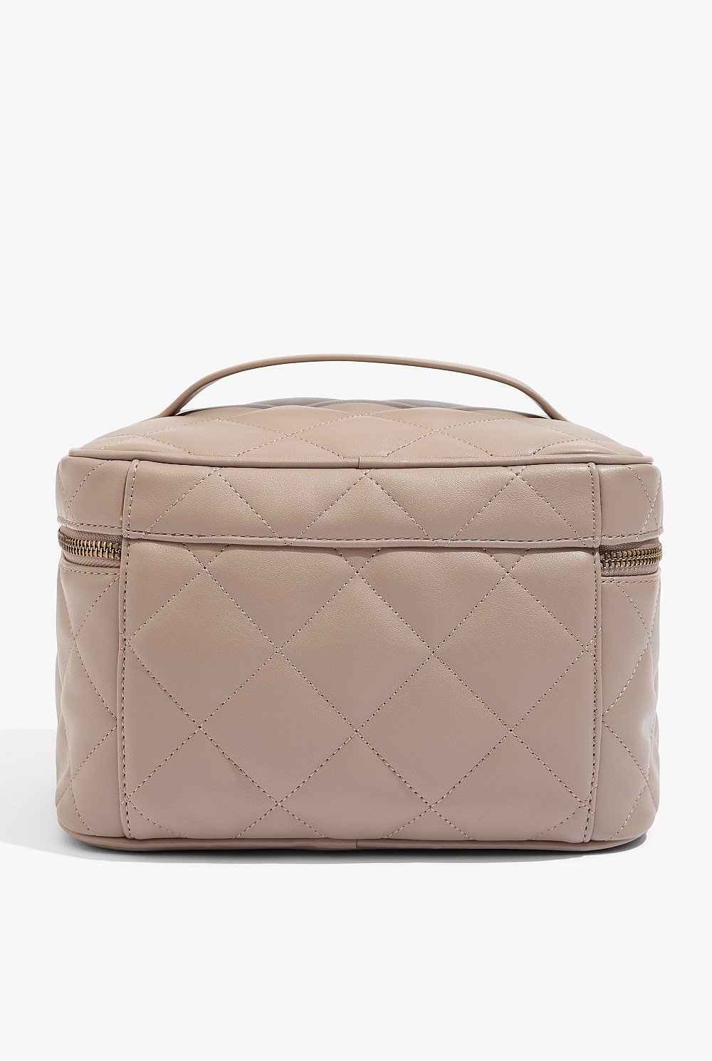 Quilted Large Cosmetic Case