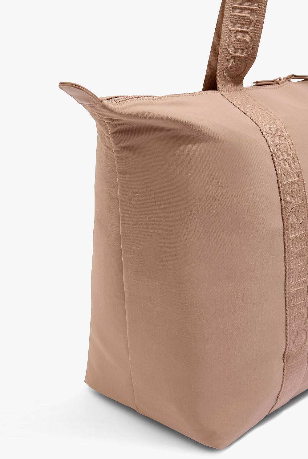 Recycled Polyester Soft Zip Tote