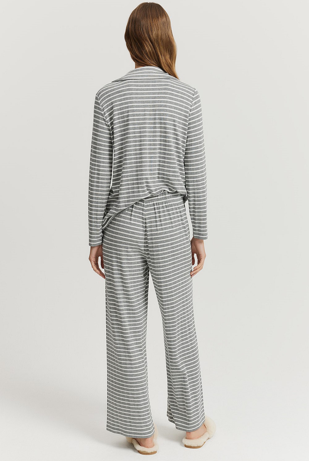 Stripe Wide Leg Pyjama Pant