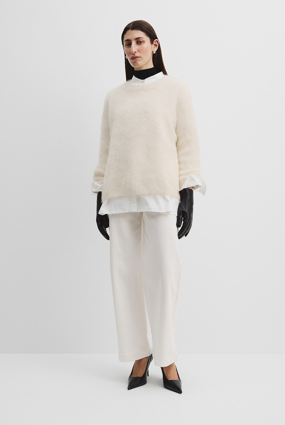 Soft Fluffy Crew Neck