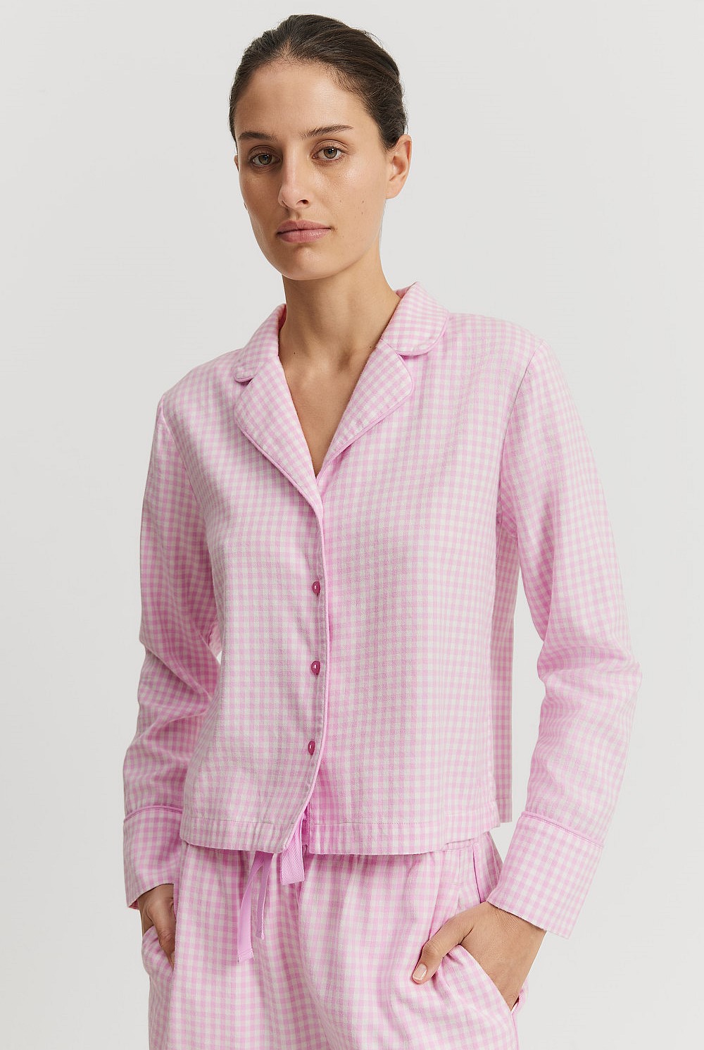 Check Flannel Pyjama Set
