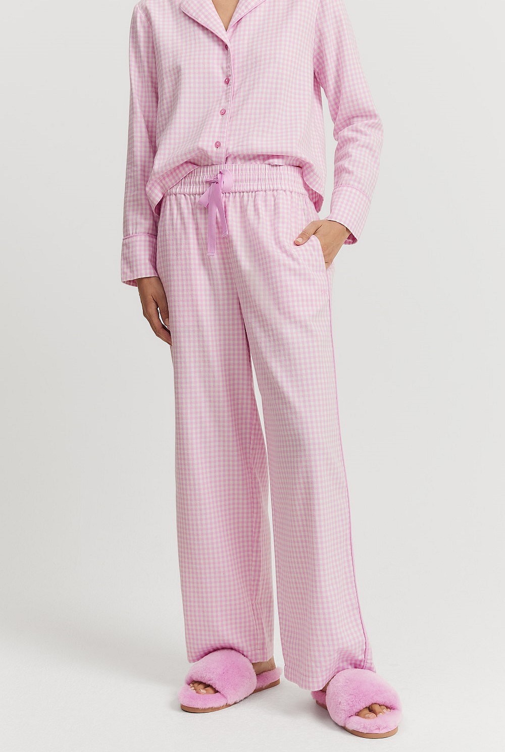 Check Flannel Pyjama Set
