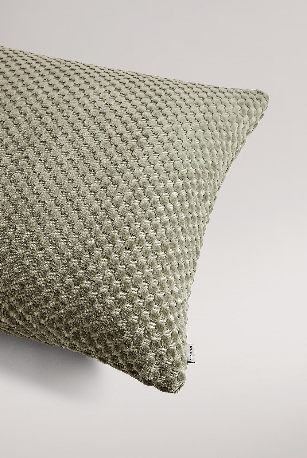 Check Velvet 55x55 Cushion