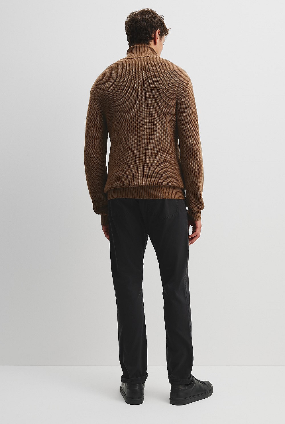 Australian Wool Zip Collar Knit