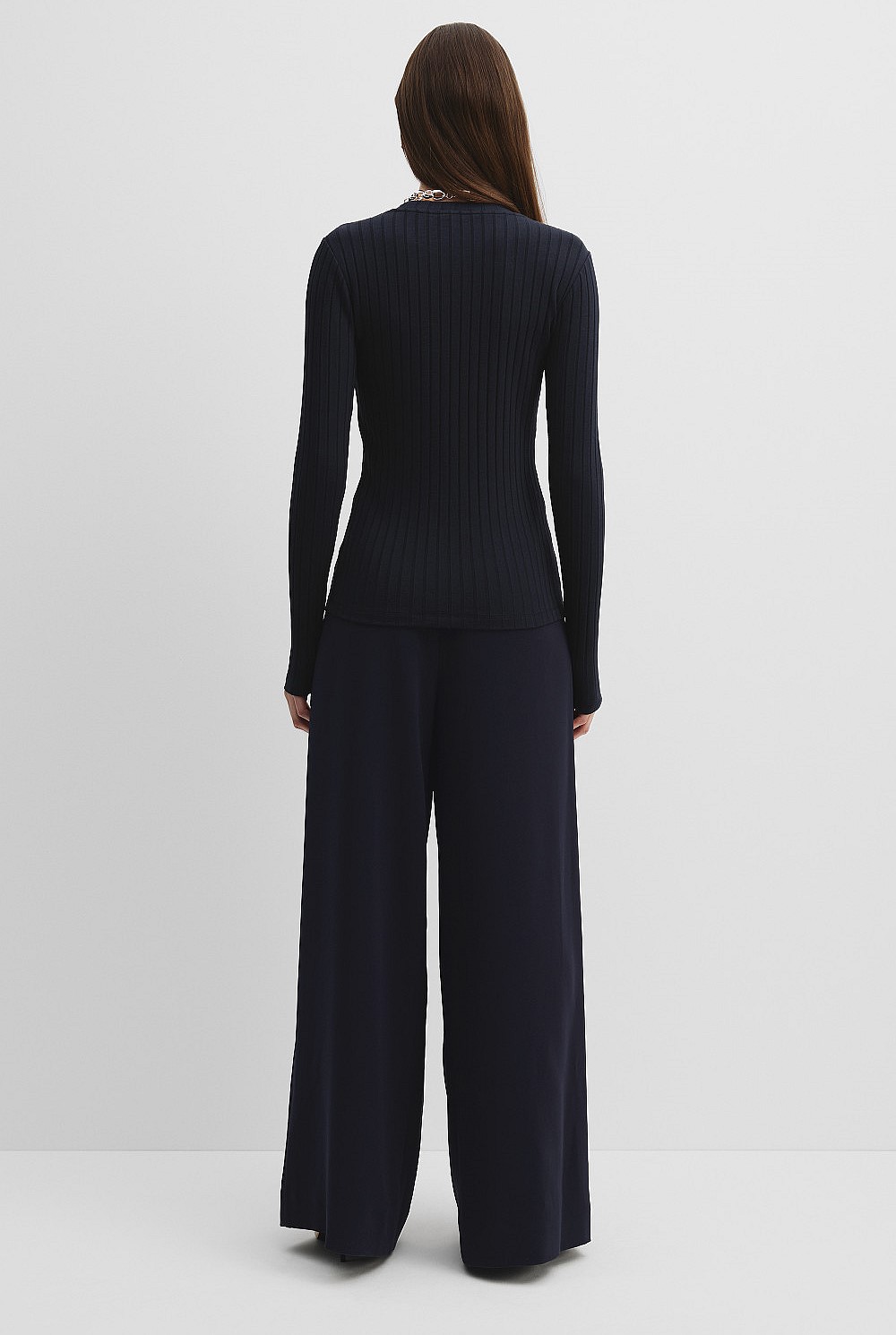 Long Sleeve Rib Top