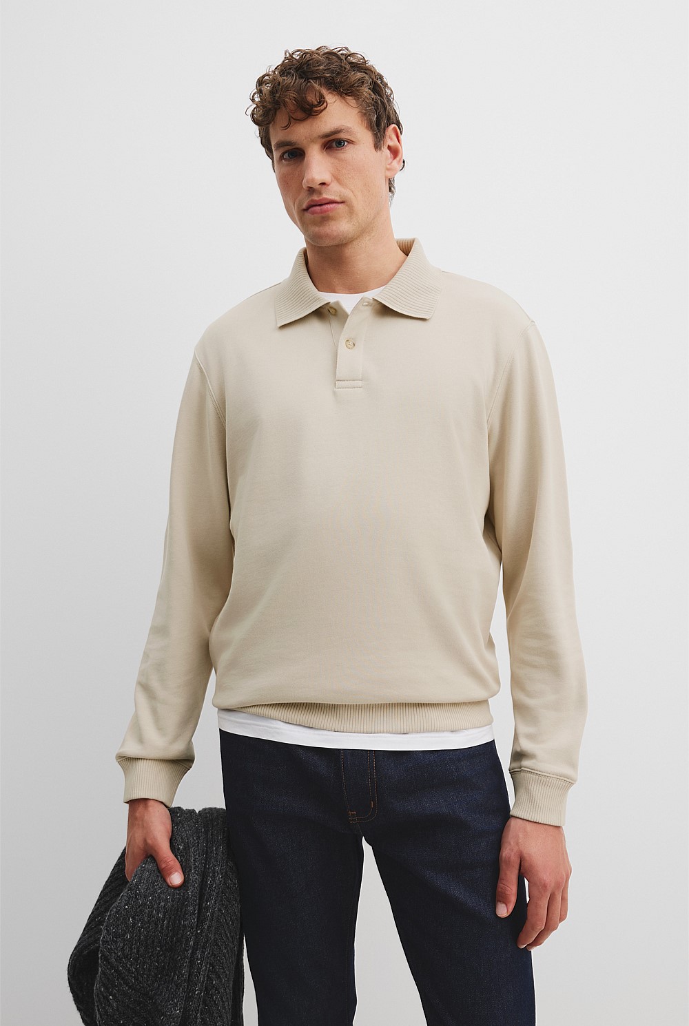 Australian Cotton Polo Sweat