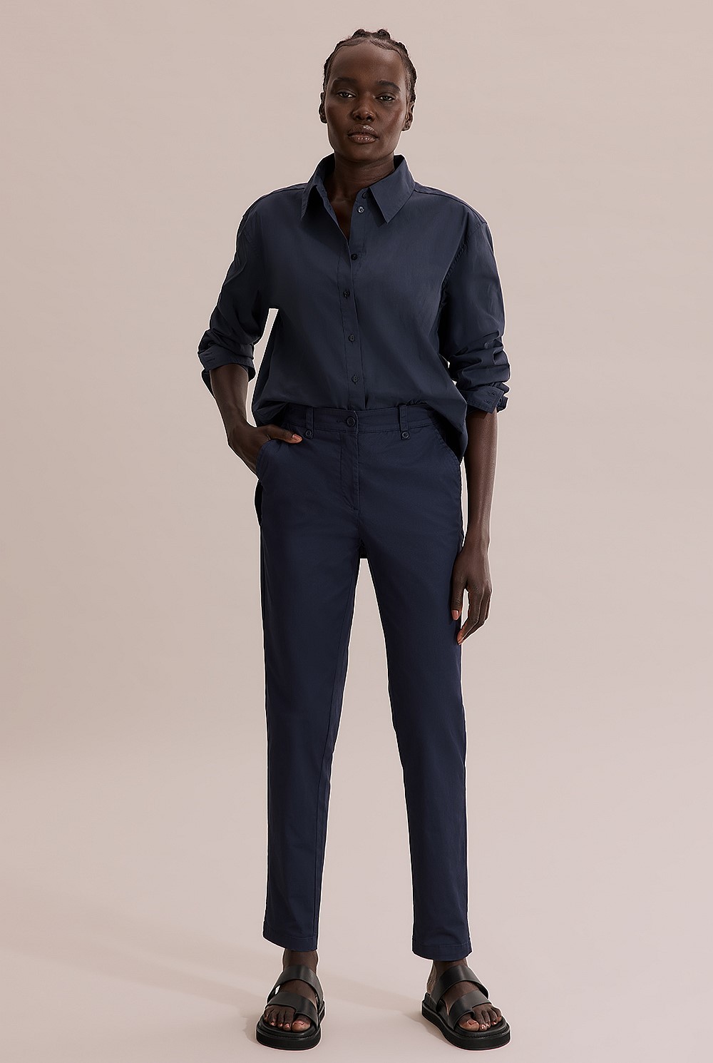 Australian Cotton Twill Walk Pant