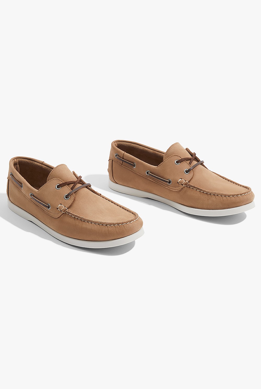 Flynn Nubuck Leather Boat Shoe