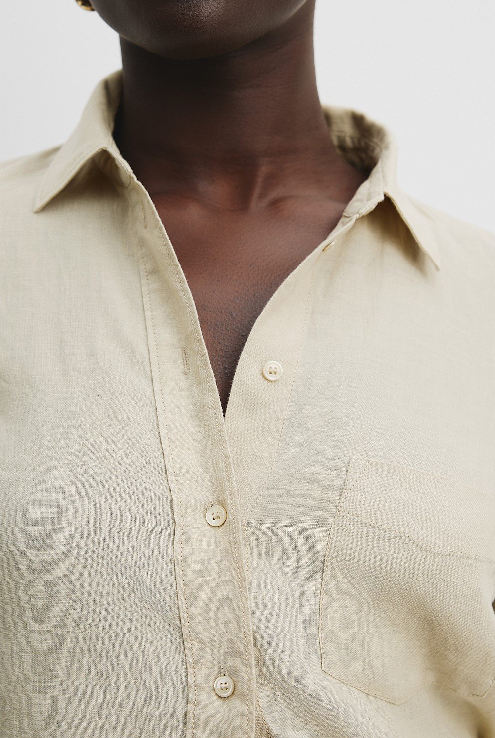 Organically Grown Linen Shirt