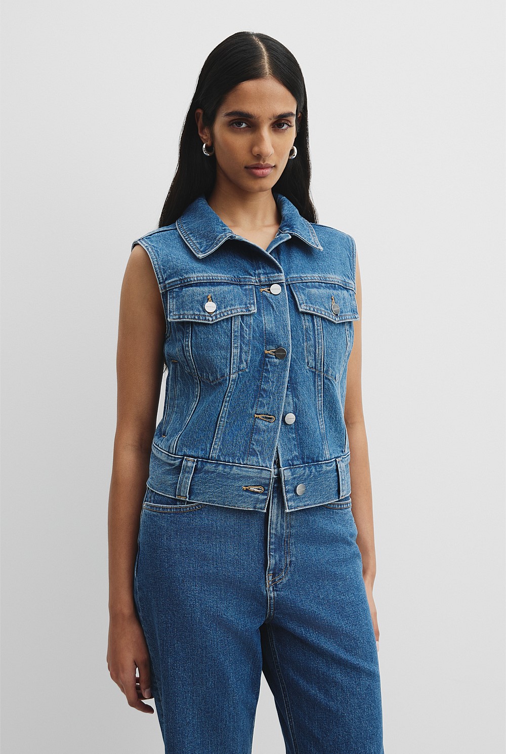 Denim Vest