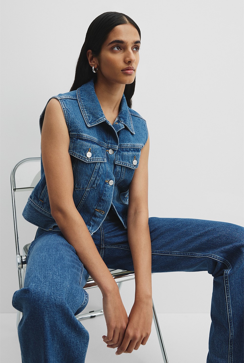 Denim Vest