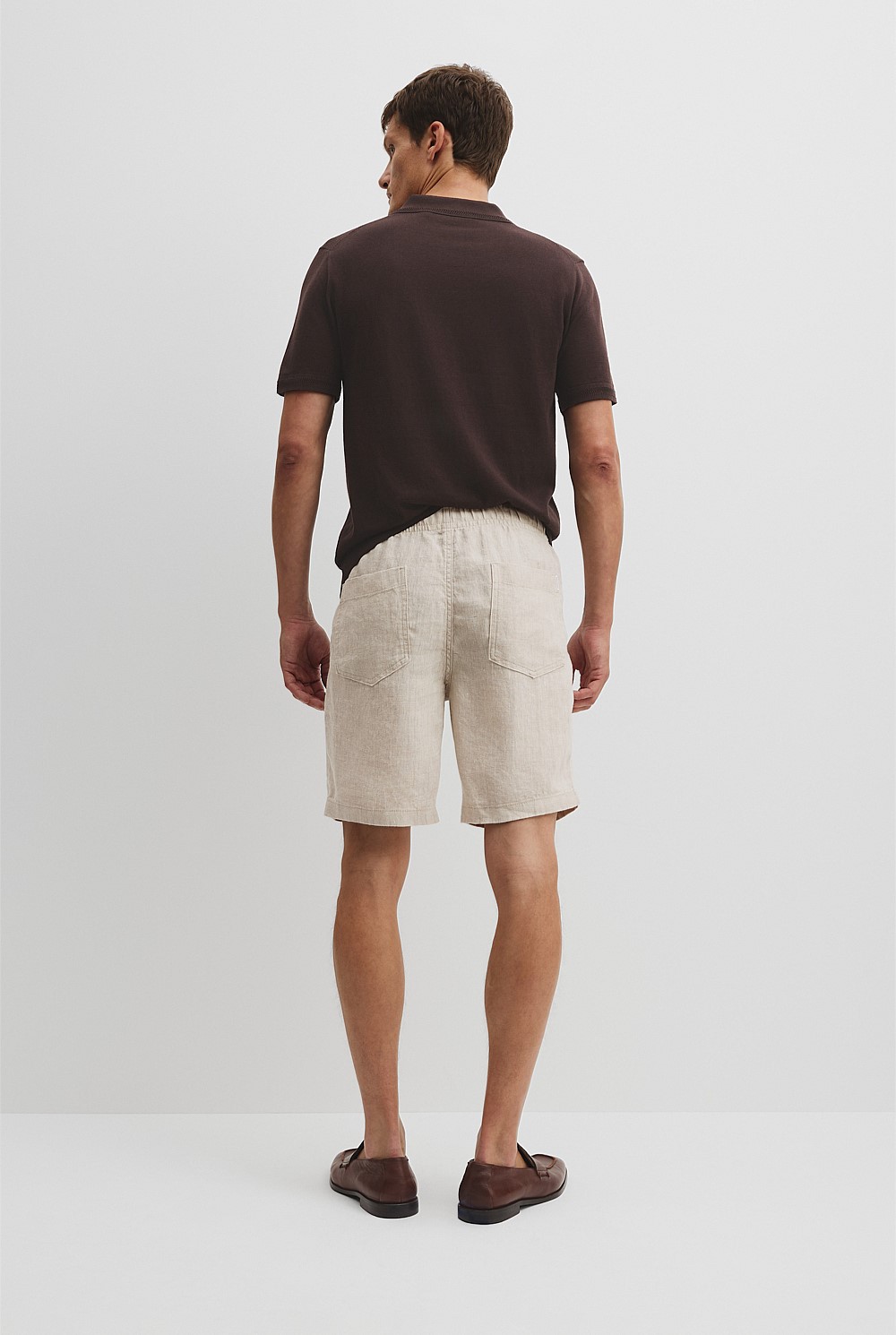 Organically Linen Drawcord Short