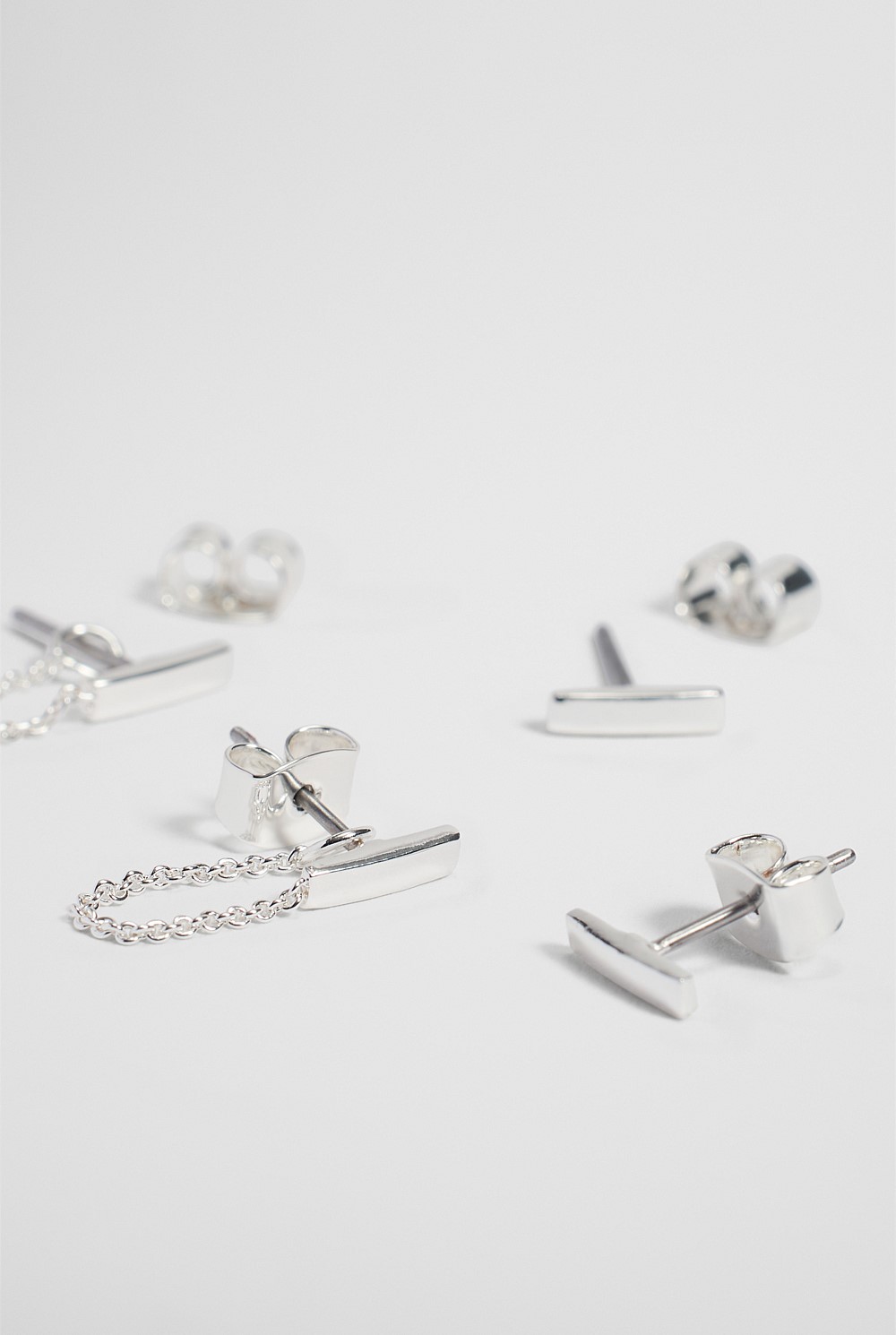 Bar Stud Earring Pack