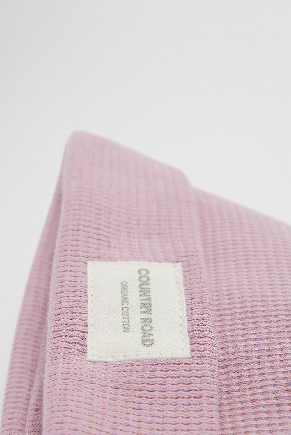 Organically Grown Cotton Waffle Beanie