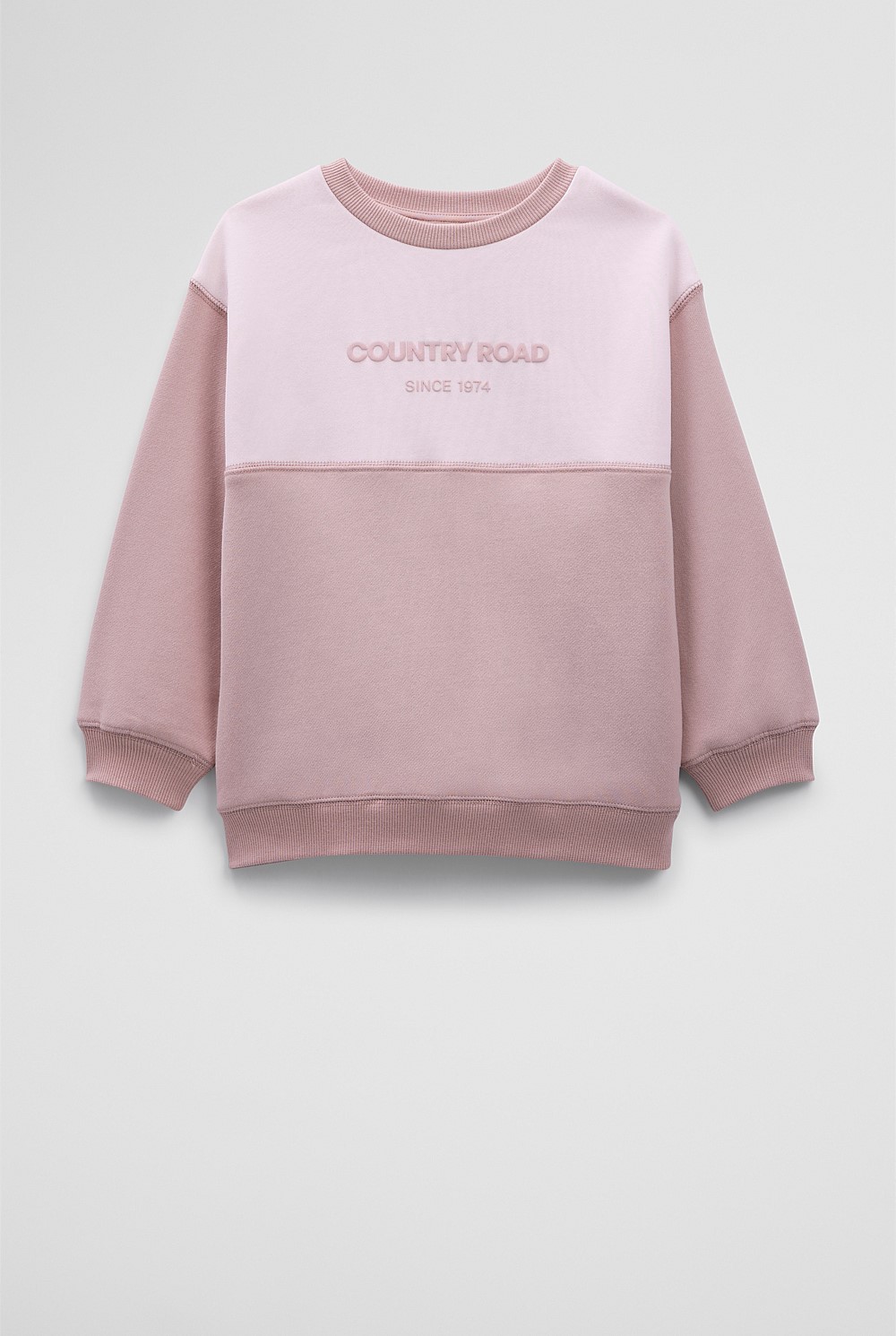 Australian Cotton Splice Logo Sweat