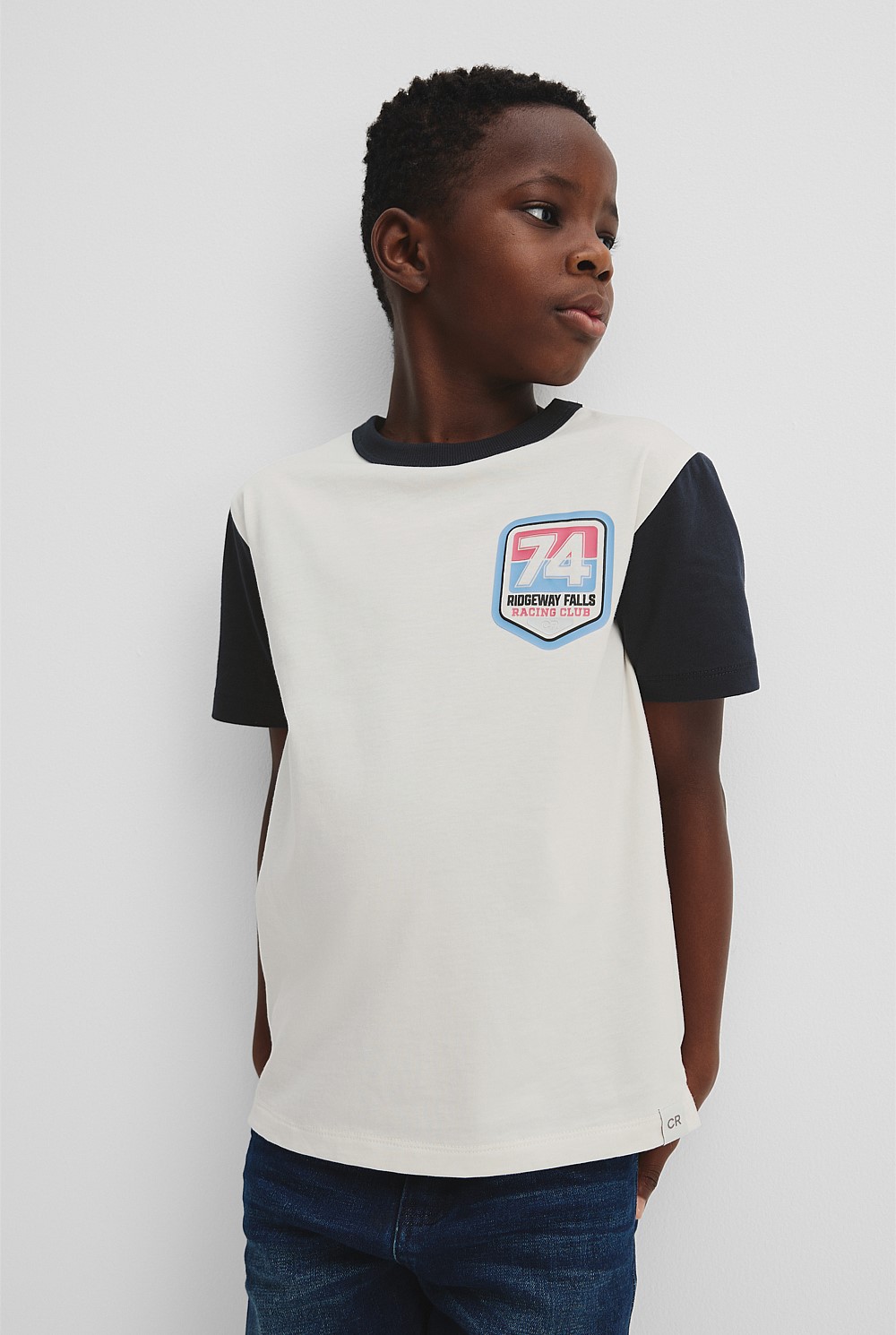 Organically Grown Cotton Racing Club T-Shirt