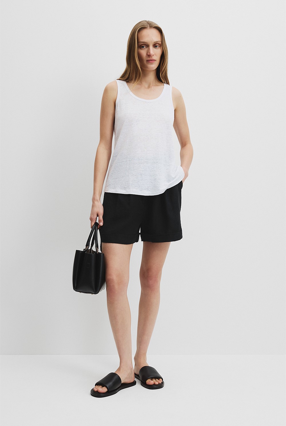 Linen Jersey Tank