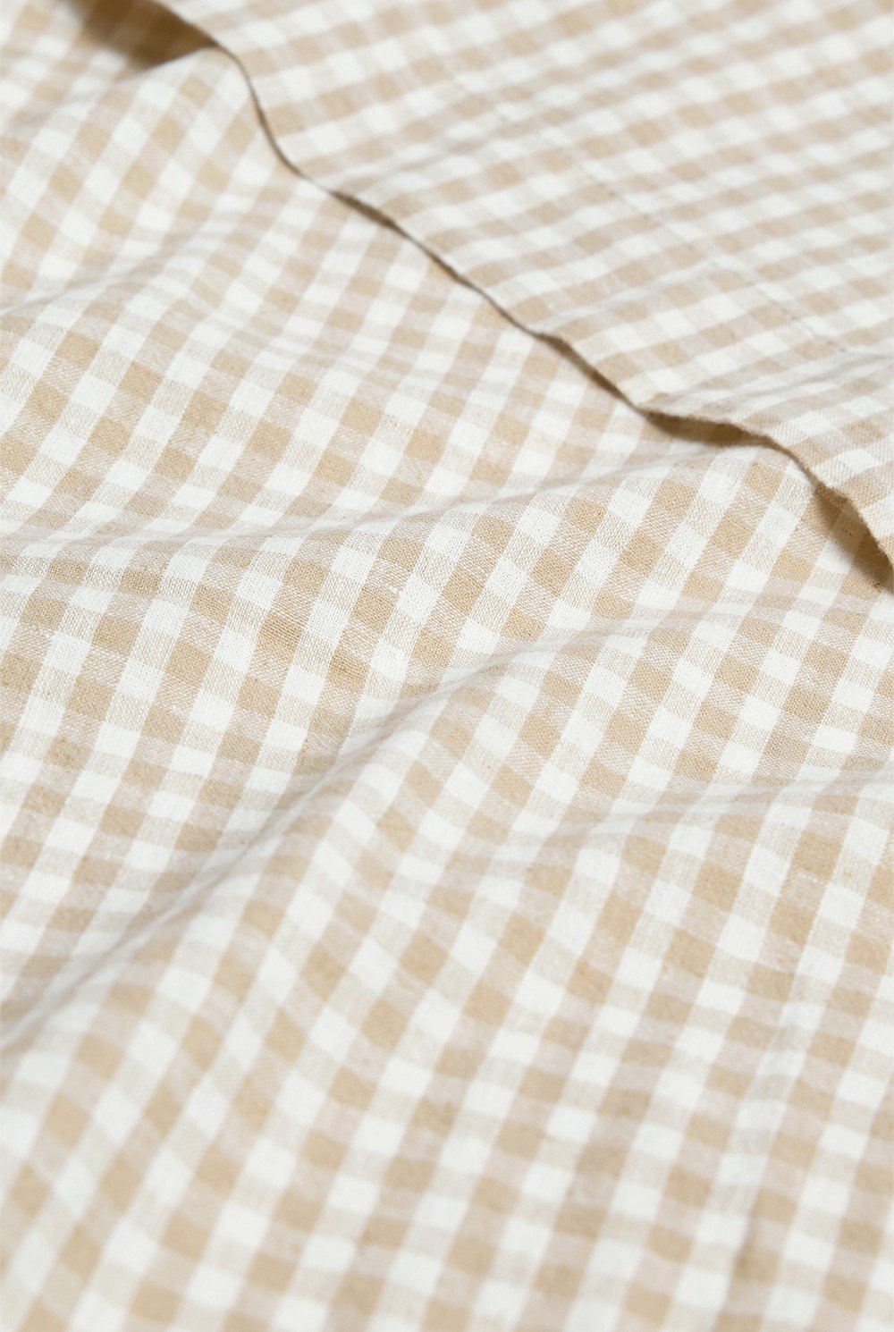 Noni Gingham Single Flat Sheet