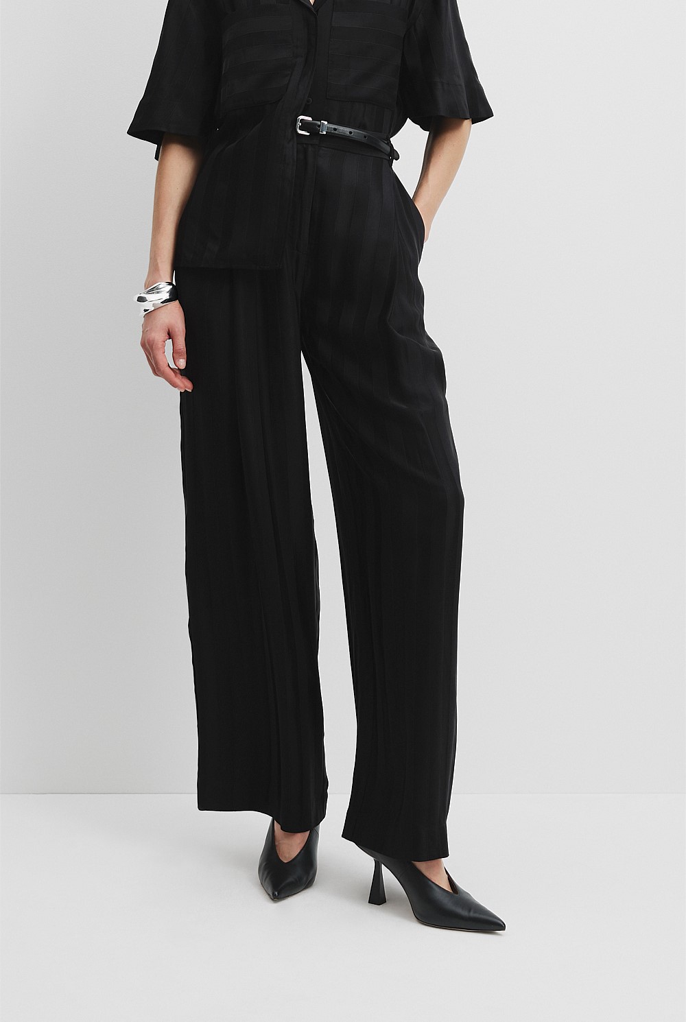 Self Stripe Pant