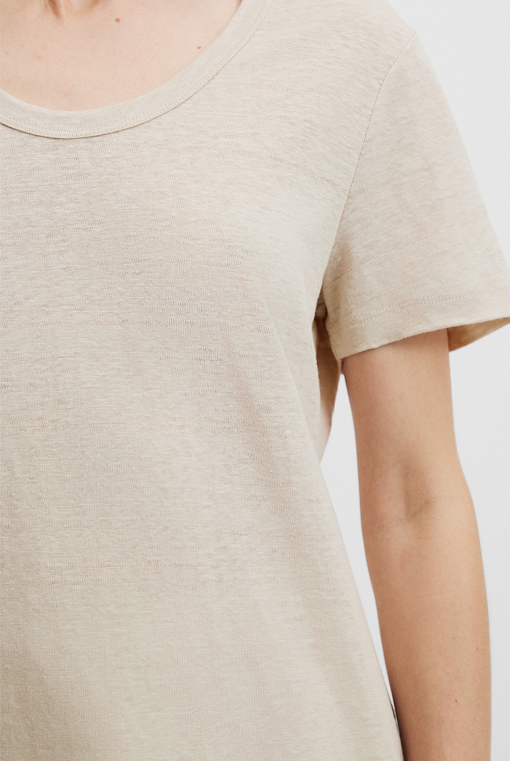 Linen Jersey T-Shirt