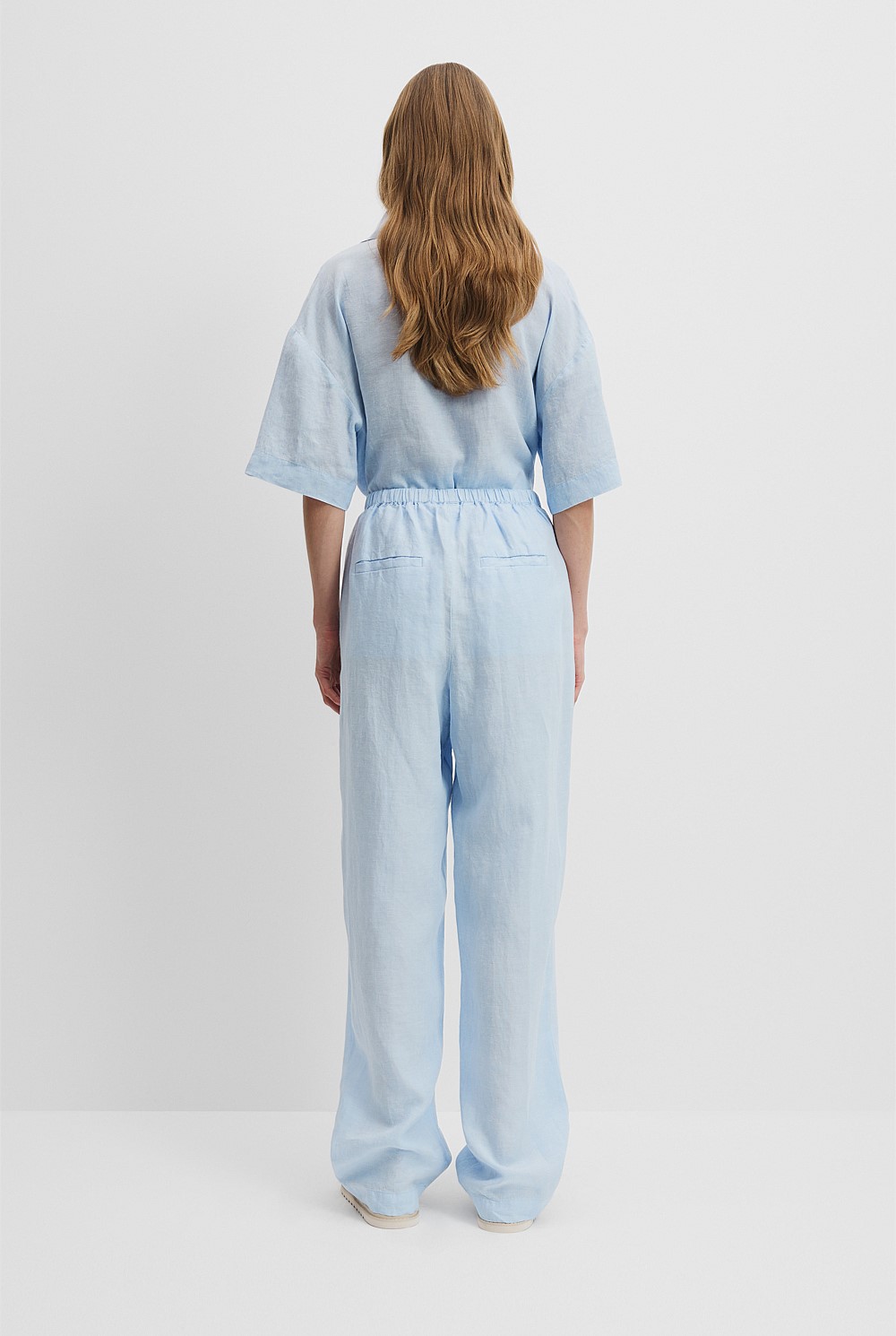 Organically Grown Linen Pull-On Pant