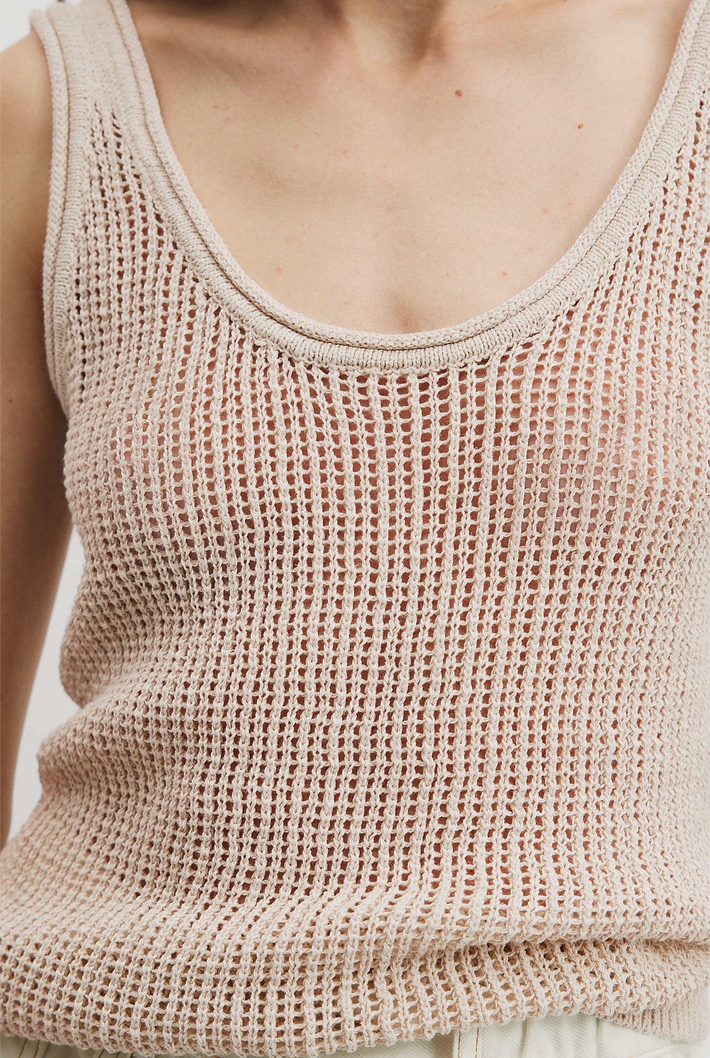 Textured Knit Tank