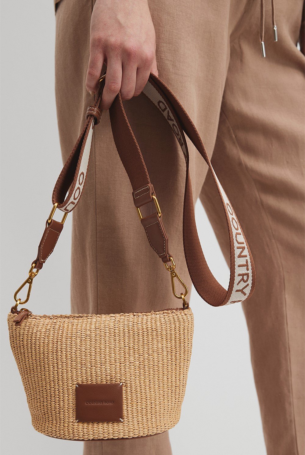 Basket Crossbody Bag