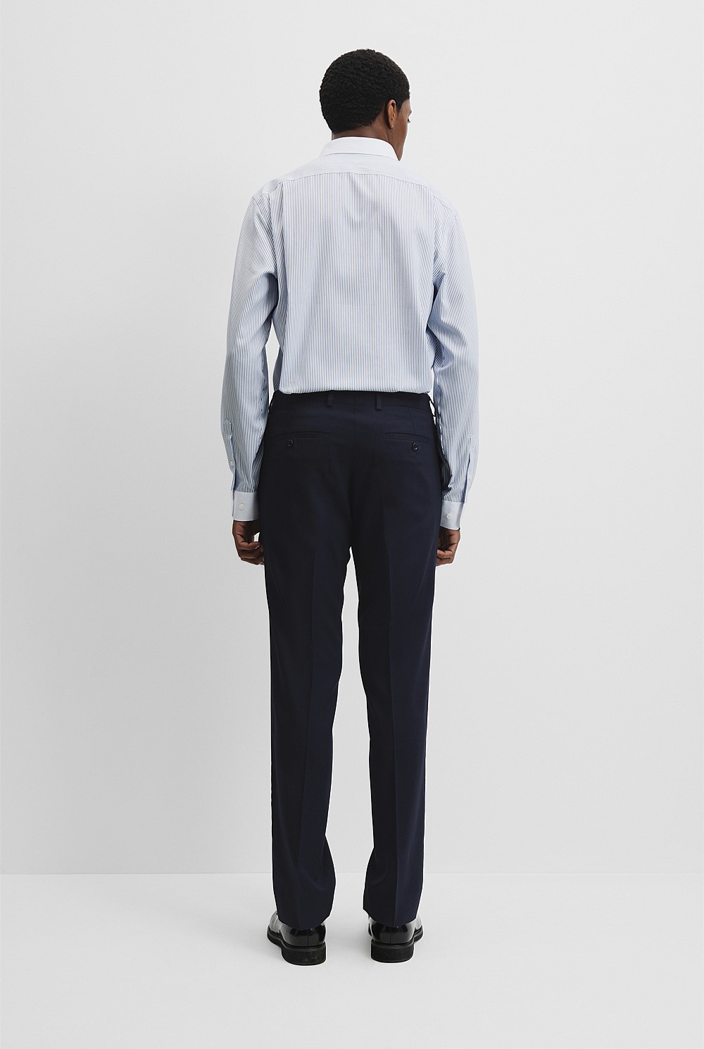 Regular Fit Italian-Woven Wool Pant